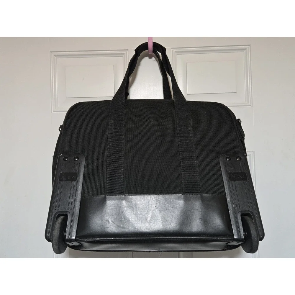 TUMI 2206D3 Deluxe‎ Rolling Expandable Laptop Carry-On Briefcase Ballistic Bag